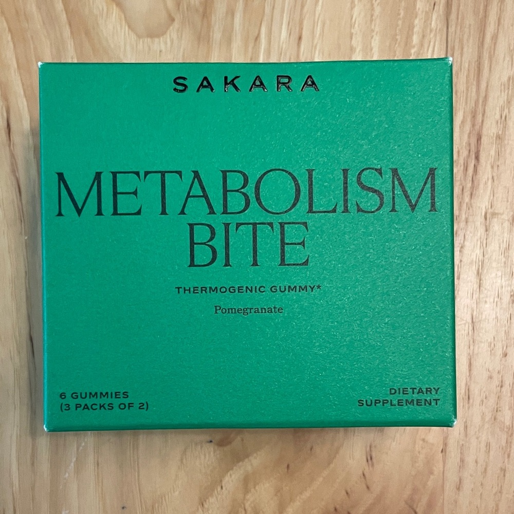 Sakara Metabolism Bite Thermogenic Gummies